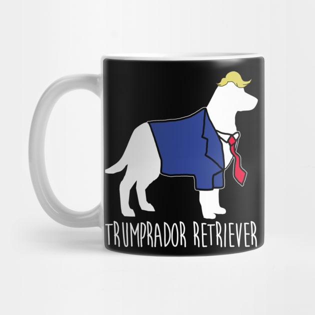 Trumprador Retriever - Donald Trump by fromherotozero